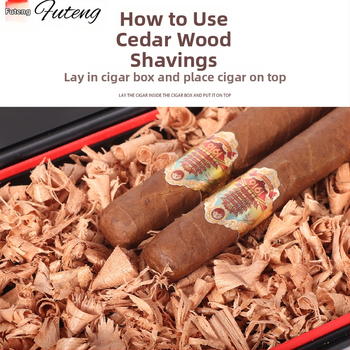 Cēdrska koka skaidas maisiņš cigāriem, mitruma saglabāšana, atkārtoti lietojams, Forten