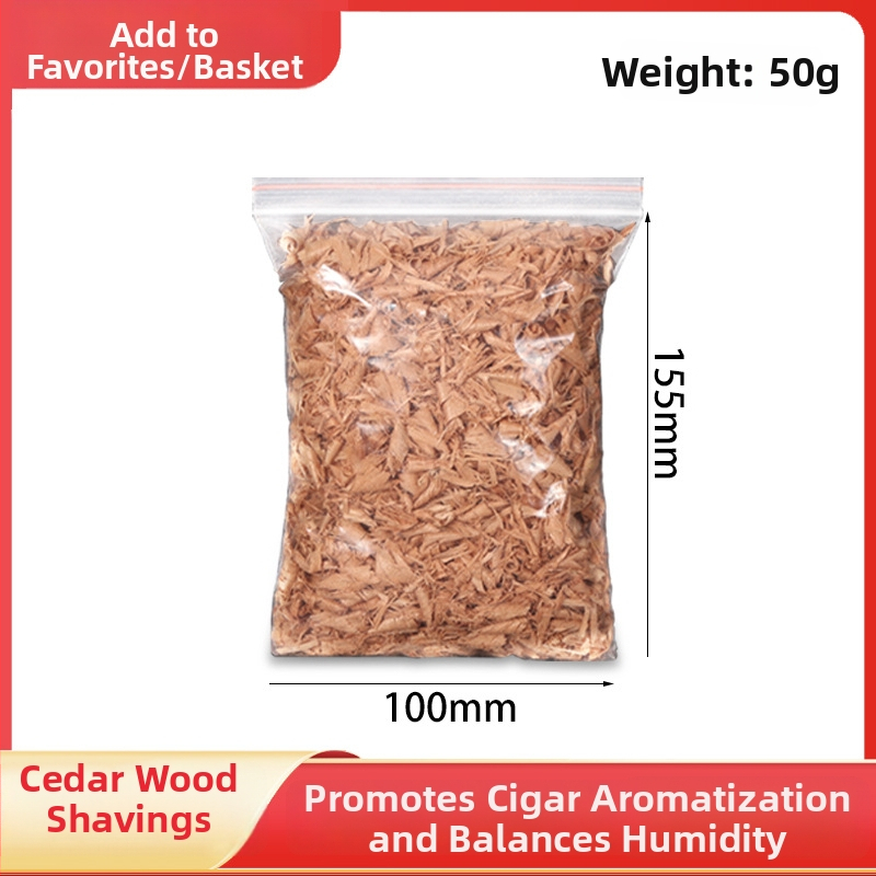 Cēdrska koka skaidas maisiņš cigāriem, mitruma saglabāšana, atkārtoti lietojams, Forten