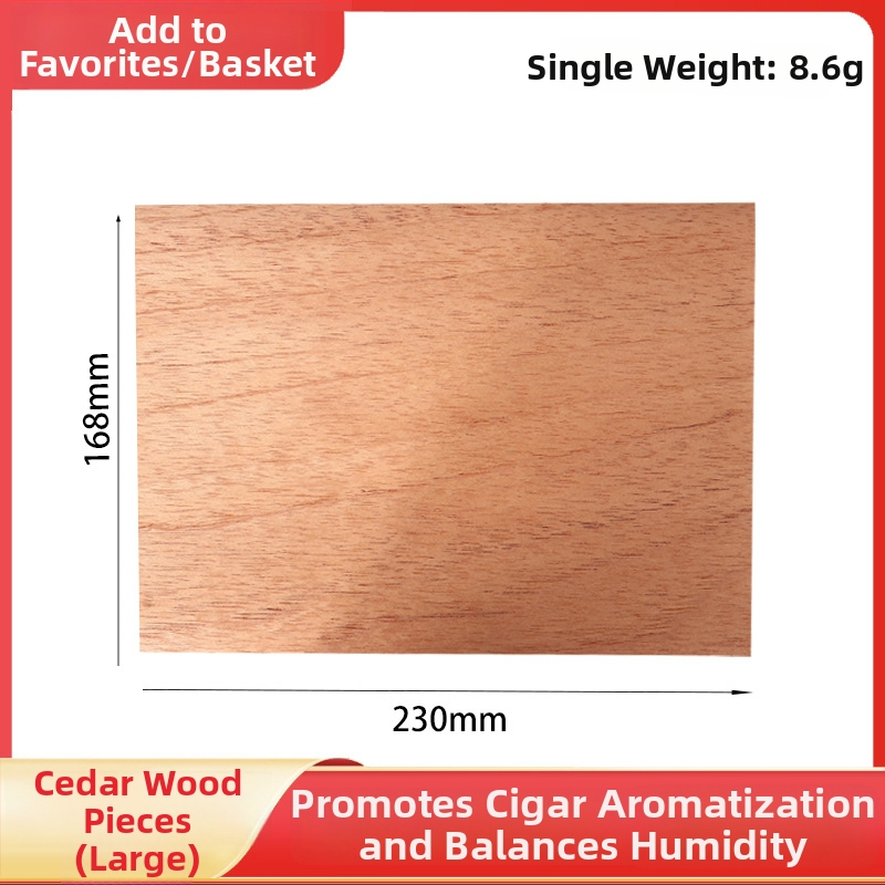 Cēdrska koka skaidas maisiņš cigāriem, mitruma saglabāšana, atkārtoti lietojams, Forten