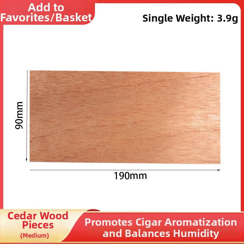 Cēdrska koka skaidas maisiņš cigāriem, mitruma saglabāšana, atkārtoti lietojams, Forten