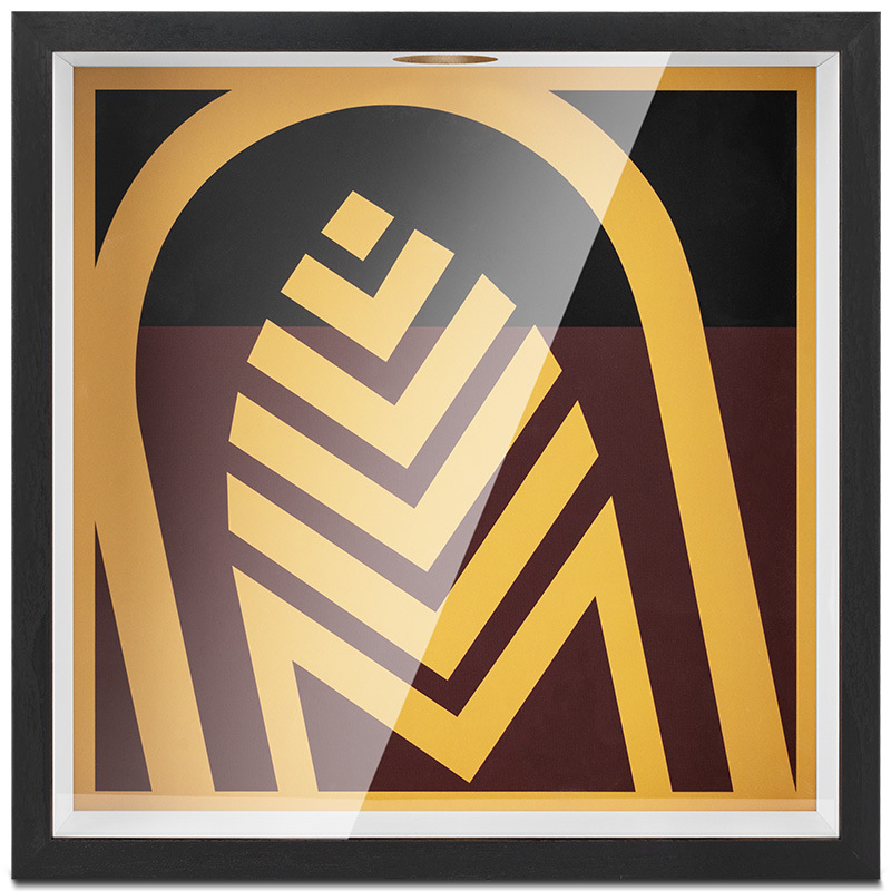 Koka izstādes un uzglabāšanas kārba cigāru etiķetēm, gaišs luksusa stils, zīmols Cigarloong/Cigarosaurus