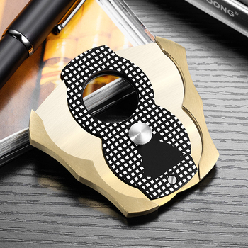 Cigāru griezējs – nerūsējošais tērauds, plakanais griezums, pārnēsājams, modelis CE-25D2