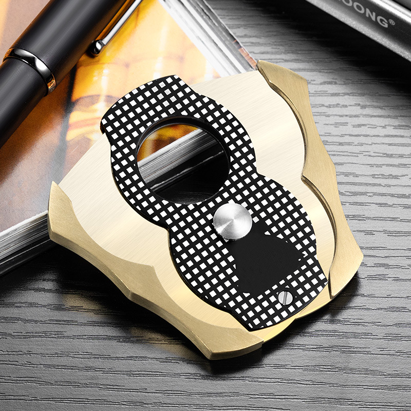 Cigāru griezējs – nerūsējošais tērauds, plakanais griezums, pārnēsājams, modelis CE-25D2