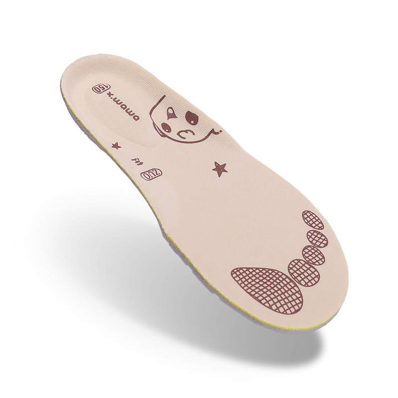 Uložci za cipele Snow Baby – Coffee Carbon Fiber, puna ulošak, unisex, djeca, tiskani uzorak (Materijal: Coffee Carbon Fiber; Kategorija: Puni ulošak; Spol: Unisex; Dob: Djeca; Uzorak: Tiskan)