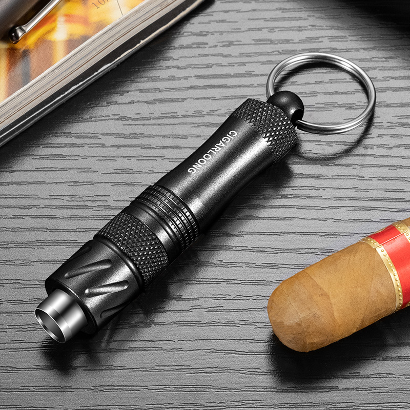 4-ühes sigari avaja roostevabast terasest kaasaskantava nõelaga CF-25D