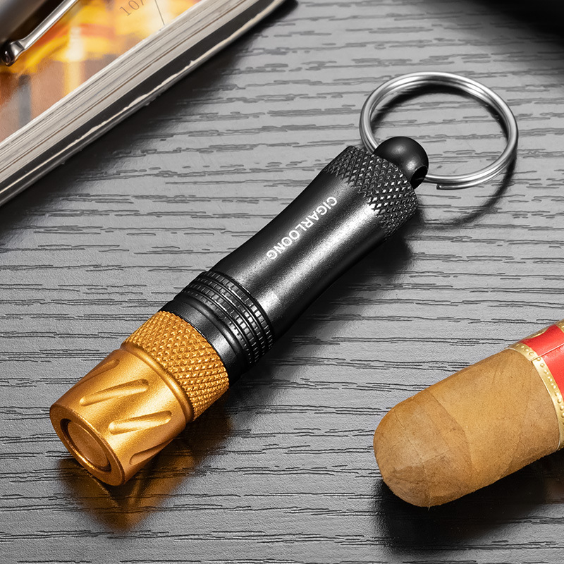 4-ühes sigari avaja roostevabast terasest kaasaskantava nõelaga CF-25D