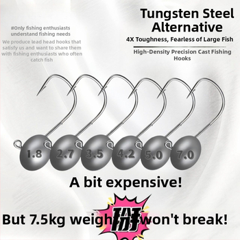 Naruto juuri püügikonks, varbaga, 1000-tükiline pakk, jõevälise kalapüügi jaoks