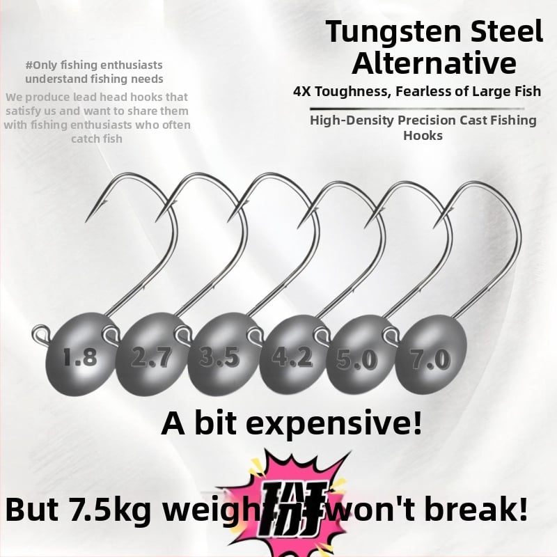 Naruto juuri püügikonks, varbaga, 1000-tükiline pakk, jõevälise kalapüügi jaoks