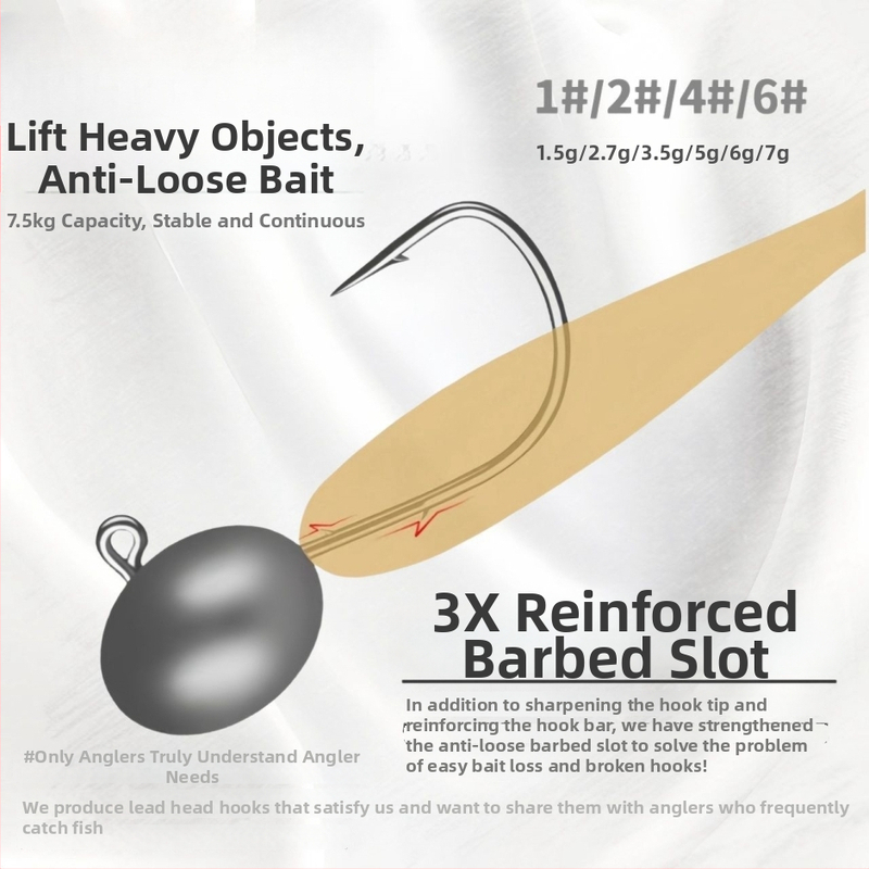 Naruto koreňový rybársky háčik, s ostňom, balenie 1000 ks, riečny rybolov