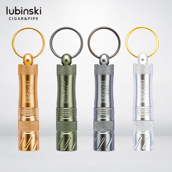 LUBINSKI Daugiafunkcinis 9 mm atidarymo įrankis su pelenų laikikliu, nešiojamas cigarų įrankis