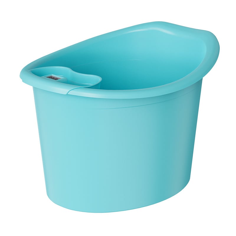 Бебешка ваничка за къпане, кръгла, термостатична, удебелена, пластмасова, за деца