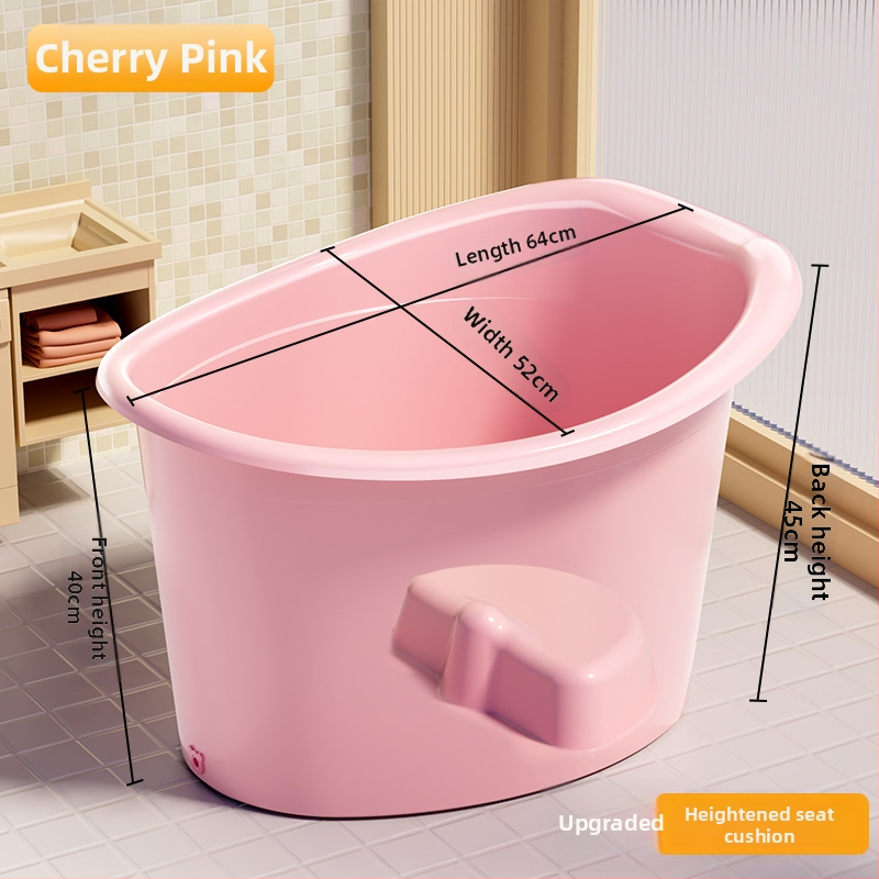 Бебешка ваничка за къпане, кръгла, термостатична, удебелена, пластмасова, за деца