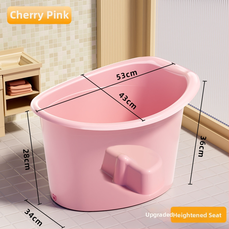 Бебешка ваничка за къпане, кръгла, термостатична, удебелена, пластмасова, за деца