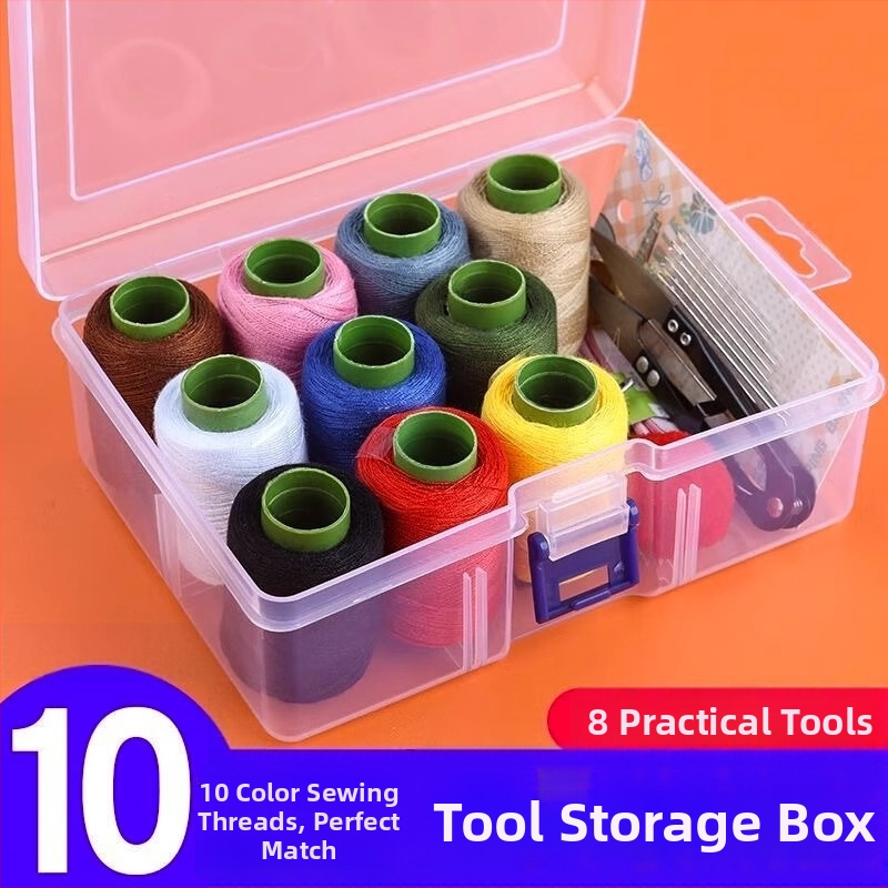 Qiwang Õmbluskarp - Kaasaskantav majapidamises õmblemiseks kodus ja koolimajutuses, kõrge kvaliteediga hoiustamine