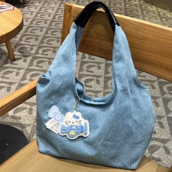 PU naiste Tote kott, Korea stiilis laisva disain, horisontaalne ruudu kuju, magnetlukustus, polüestervooder