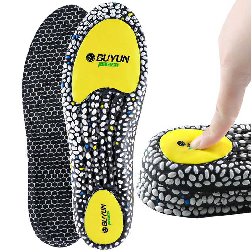 Sportske uloške – dezodoriranje i apsorpcija znoja; Materijal: ETPU + grafenska tkanina + jastučić za ublažavanje; Vrsta uloška: puni ulošak; Model: 5135-3; Pogodno za sportske, kožne cipele, čizme, casual i radnu obuću