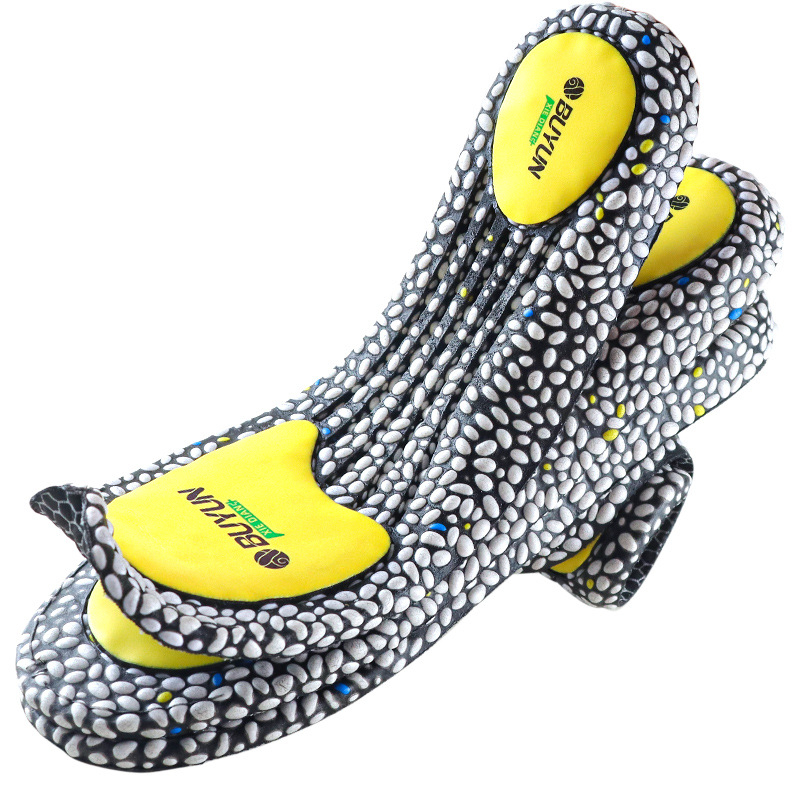 Sportske uloške – dezodoriranje i apsorpcija znoja; Materijal: ETPU + grafenska tkanina + jastučić za ublažavanje; Vrsta uloška: puni ulošak; Model: 5135-3; Pogodno za sportske, kožne cipele, čizme, casual i radnu obuću