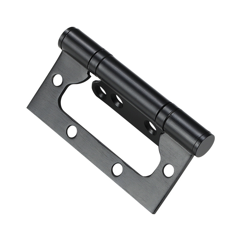 Nerūdijančio plieno dviguba kilpa miegamojo kambario durims iš medienos, hidraulinis sulankstomas kilpa, be įpjovimų, modelis ZMHY01, tipas H formos kilpa, paviršiaus apdirbimas: poliruotas ir elektroplėtrė, šiuolaikiškas minimalistinis stilius