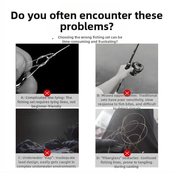 Yingke Ribolovni Hakić - Inverzni Hakić s Bodom, 1 kom, za ribolov u rezervoaru