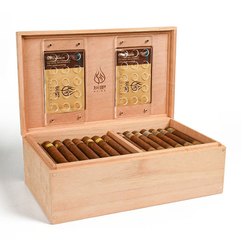 Gray Bar σακούλα ενυδάτωσης πούρων, υλικό μεταλλικό άλας, μινιμαλιστικό στυλ, μη εισαγόμενο