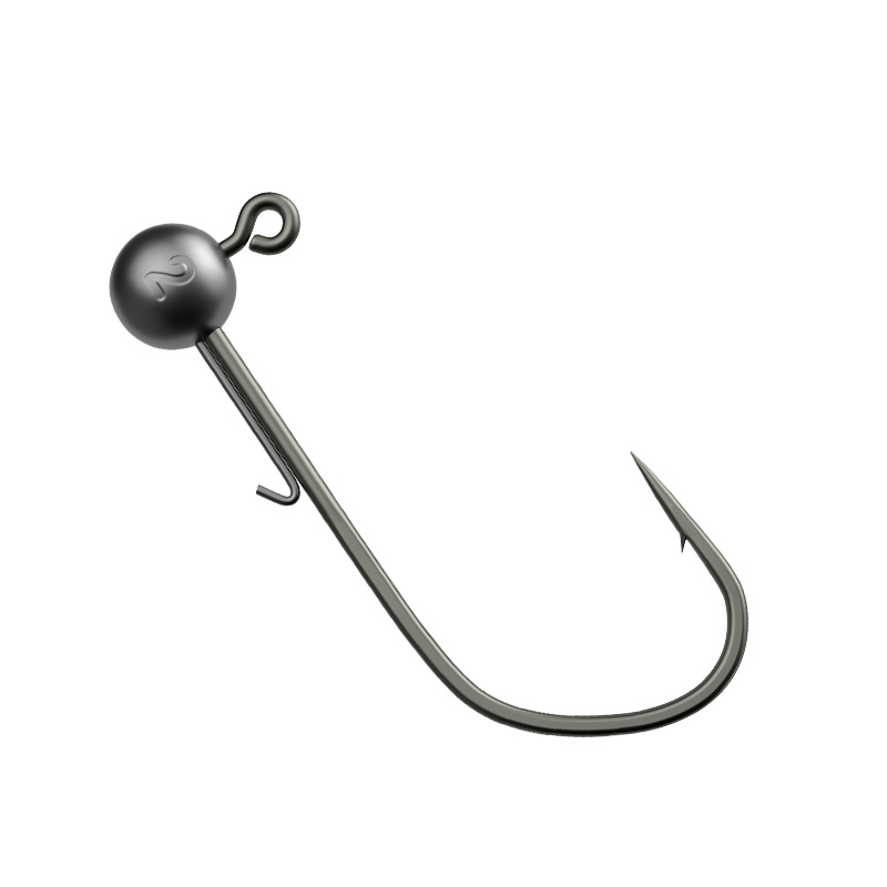 Udica s olovnom glavom, s bodljom, sporo potonuće, za ribolov u rijeci (kutija od 100 komada)