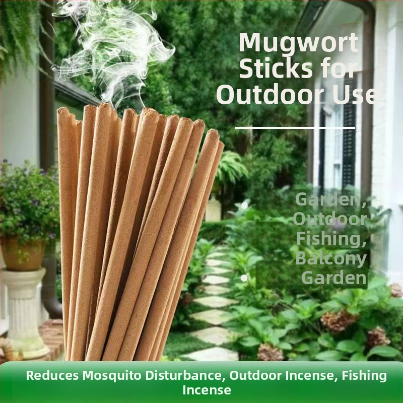 Fire Bat lazdelės prieš musėkus su Wormwood, lauko naudojimui, tvirta šaknų pagrindo formulė, šiek tiek toksiški