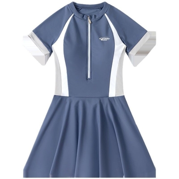 Naiste üheosaline ujumistrikoo seelikuga, konservatiivne disain, kiiresti kuivav, kõrge elastus, rinnahoidja padja ja teraseta toega