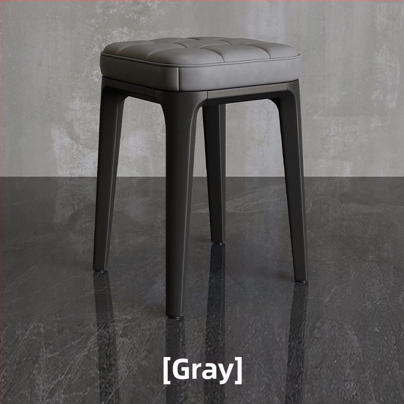 Doyimi Home 2600RBCD plastmasinis suolas – sulankstomas, storintas, su minkšta apdaila, šiuolaikiškas paprastas dizainas