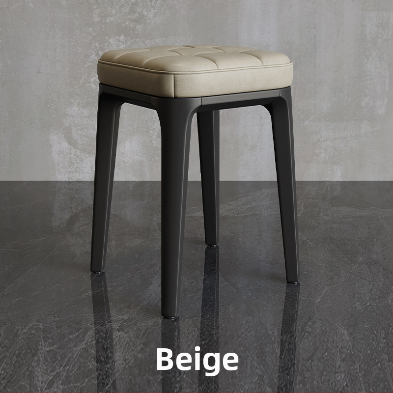 Doyimi Home 2600RBCD plastmasinis suolas – sulankstomas, storintas, su minkšta apdaila, šiuolaikiškas paprastas dizainas