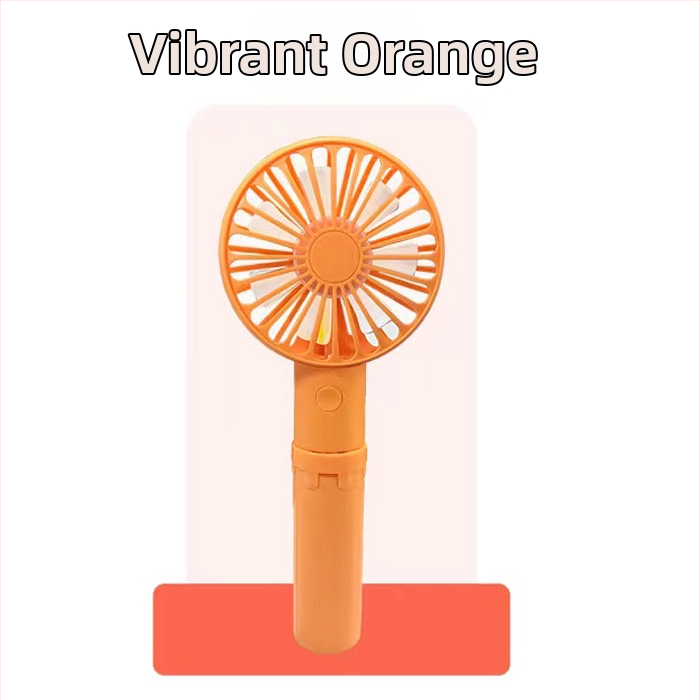 USB захранван ръчен вентилатор с триножник, 3 скорости, сгъваем, компактен мини вентилатор, безчетков мотор