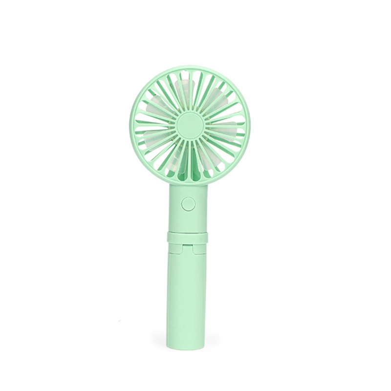 USB захранван ръчен вентилатор с триножник, 3 скорости, сгъваем, компактен мини вентилатор, безчетков мотор