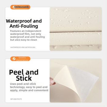 PVC lipnus sienos lipdukas, vienos spalvų, plokščias dizainas, dekoratyvinis sienos lipdukas, atsparus vandeniui ir dėmėms, tinkamas svetainei, miegamajam, biurui, virtuvei, voniai