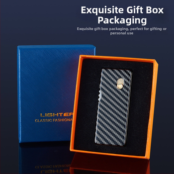 HF2517 Süütaja valgustusega, otsene leek, kokkuvolditava nuga kujundus, metallkorpus, butaan