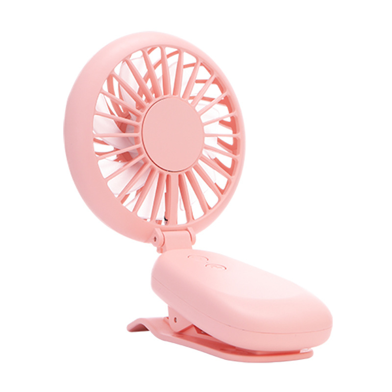 Rainbow USB επαναφορτιζόμενος φορητός μίνι αναδιπλούμενος ανεμιστήρας, με 2 ταχύτητες, ήσυνη λειτουργία κάτω από 36 dB, ενσωματωμένη μπαταρία 500–800 mAh