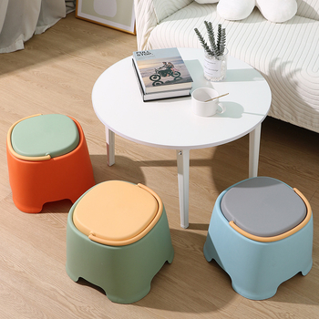 Rongxing plastmasinė taburetė, PP; kilmė Jieyang, Guangdong; nesulenkiama