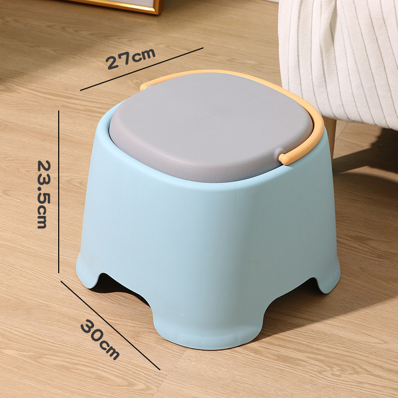 Rongxing plastmasinė taburetė, PP; kilmė Jieyang, Guangdong; nesulenkiama