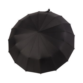 Skėtis – rankinis atidarymas, 16 šonkaulių, skirtas lietui ir saulei, vinilo audinys, UV apsauga UPF50+