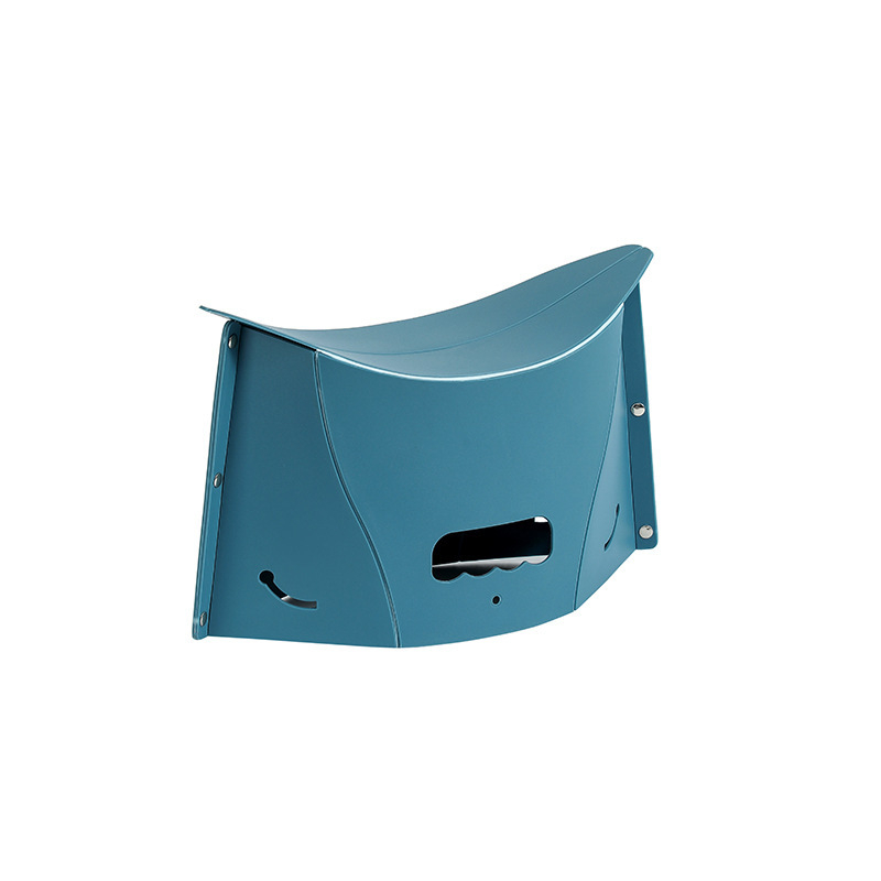 Taburet pliabil de depozitare cu șnur – utilizare în exterior, portabil, pentru camping și pescuit, din plastic, sarcină 120 kg