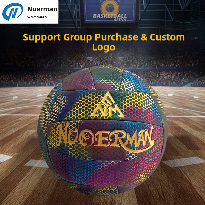 Atstarojošs volejbols – Norman PU, mašīnas šuve, logotipa drukāšana, apstrādes pielāgošana