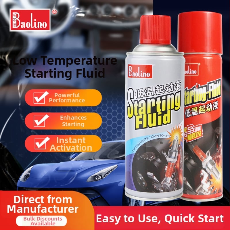 Startovacia kvapalina pre dieselové motory za nízkej teploty — Poly Lai, modely BLL022/BLL027, kinetická viskozita 100, pH neutrálne