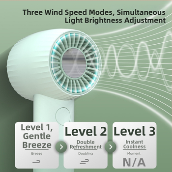 USB stolný ventilátor s ovládaním cez APP, 3 rýchlosti, vstavaná batéria, prenosný, hlučnosť 36–45 dB