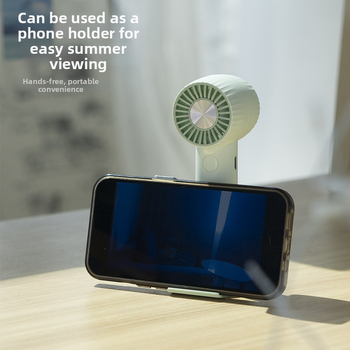 USB stolný ventilátor s ovládaním cez APP, 3 rýchlosti, vstavaná batéria, prenosný, hlučnosť 36–45 dB