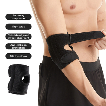 Shiwei Nailoniniai alkūnės įtvarai suaugusiems, tinkami badmintonui