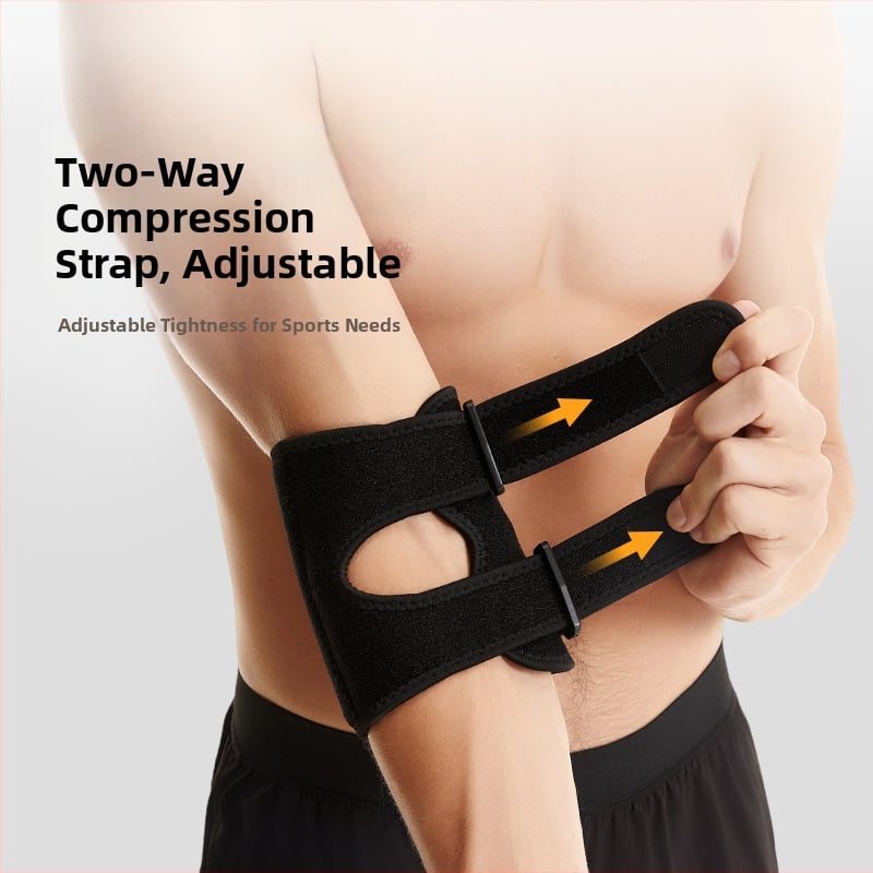 Shiwei Nailoniniai alkūnės įtvarai suaugusiems, tinkami badmintonui