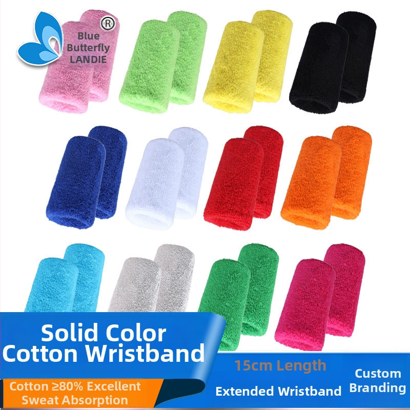 Täiskasvanutele randmekaitse – puuvillast-elastaan-lateksi-nyloni segu, higistamist imendav, sobib korvpallile, tennisile, sulgpallile ja võrkpallile; pakendis 500 tk