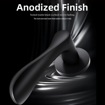 Hálószoba ajtózár, Split modell, alumínium ötvözet, halk kilincs, modern minimalist stílus