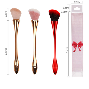 Meigipintsel – sünteetilised karvad, plastikust käepide, UV-vakuumpinna kate, üksikpakend