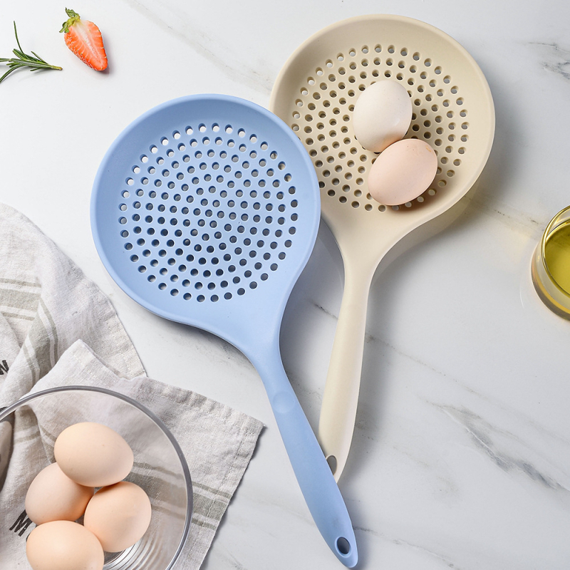 Vienos dalies silikoninis virtuvinis šaukštas, maisto saugus silikonas, atsparus aukštoms temperatūroms, nelimpa, priešslydžiantis