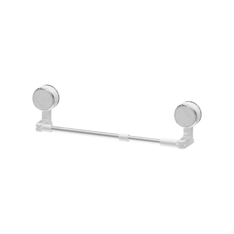 Prísavný vešiak na uteráky, rozťahovací, otočný, bez vŕtania, do kúpeľne, plastový