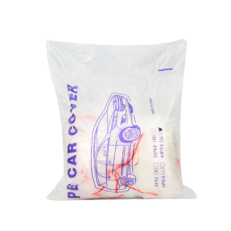 Одноразова покривка за автомобил, прозрачен пластмасов филм, прахозащита, защита по време на поддръжка на автомобила, персонализируема за множество модели